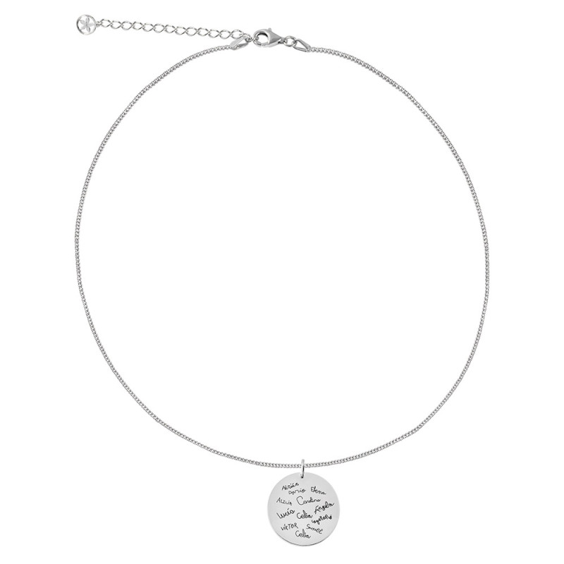 Necklace with personalized pendant