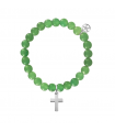 Ball bracelet with cross