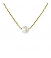 Midi choker with pearls