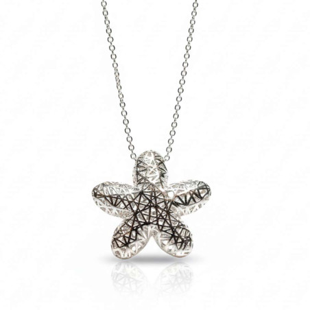 collar jazmin de plata