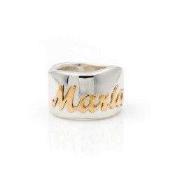 Anillo Cera Nombres Personalizados