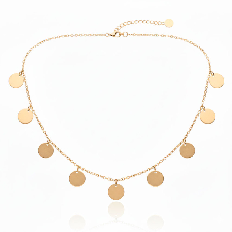 Collar Brigitte Medallas de Oro