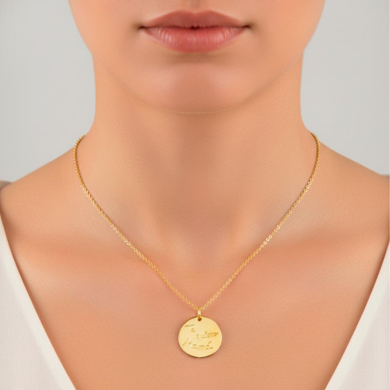 colgante medalla 18mm