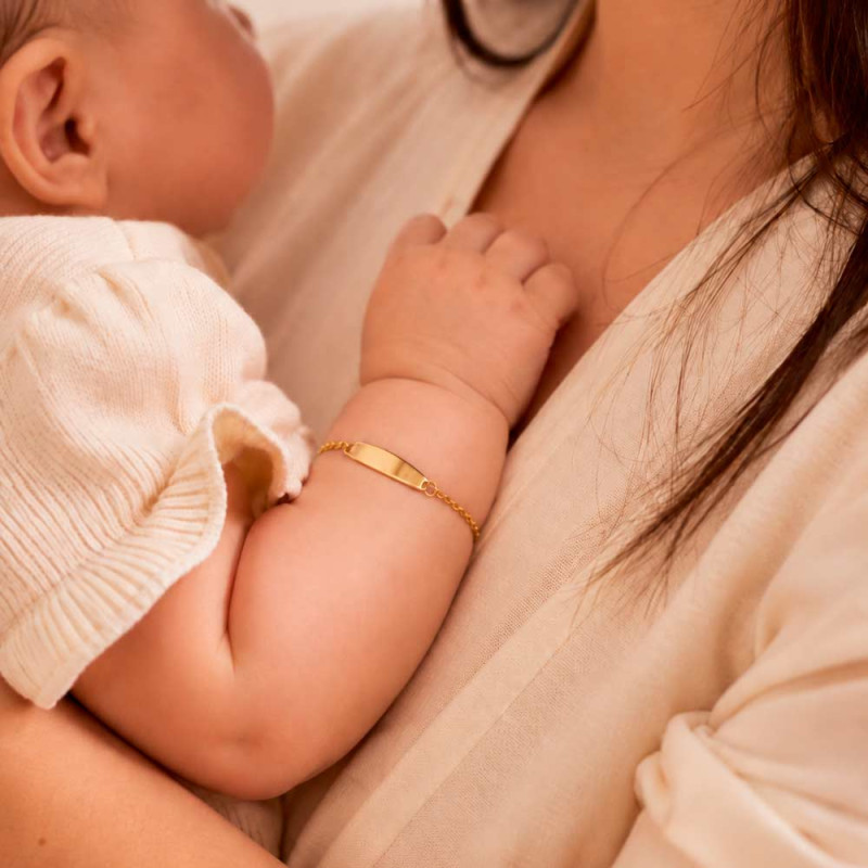 Baby Slave Bracelet in 18k Gold