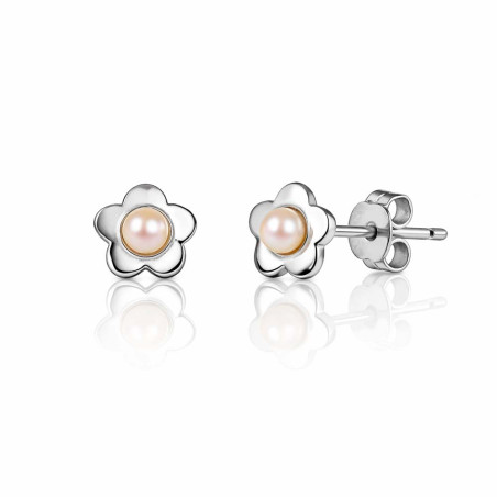Jasmine pearl stud earrings