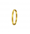 Alliance gold, flat satin 2mm