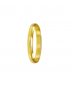 Alliance gold half round 3mm