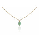 Tourmaline and Pearl Rolo Necklace