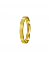 Alliance, 3mm flat gold