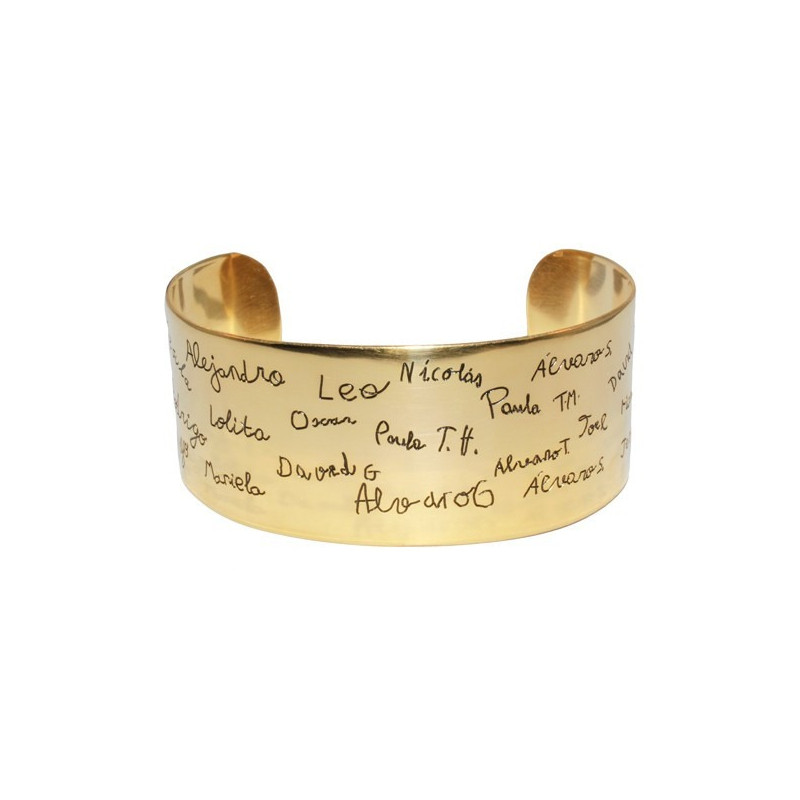 Pulsera profesora con nombres niños