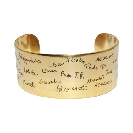 Pulsera profesora con nombres niños