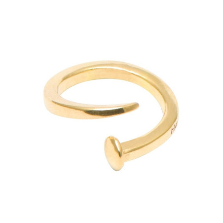 Silver nail ring