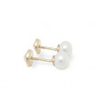 Pendientes bebé perla