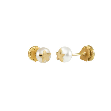 Pendientes de oro para bebes