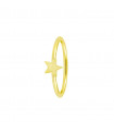 Anillo Gold estrella