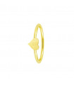 Anillo Gold corazon