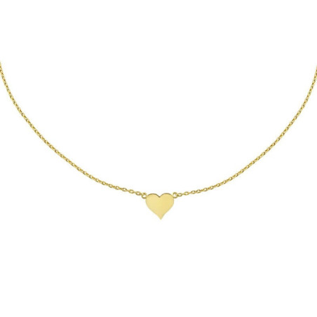 Gold Heart Choker