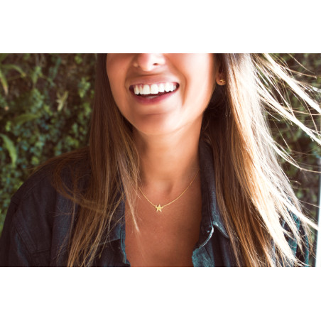 Gargantilla Gold estrella – Collares de oro – vista 2