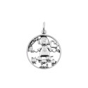 Silver teacher pendant