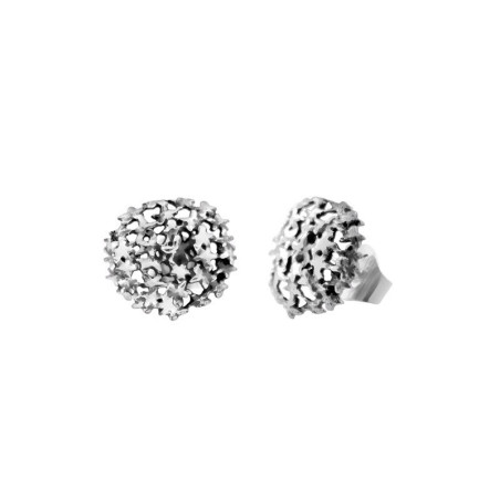 Biznaga Earrings – Silver earrings