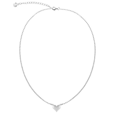 Gargantilla corazón 2D – Collares de plata – vista 4