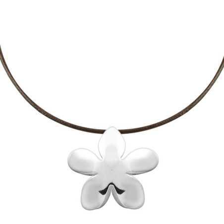 Collar jazmín en plata
