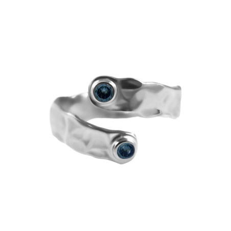 Anillo tú y yo en plata