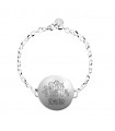 Pulsera fetiche con gota aplastada