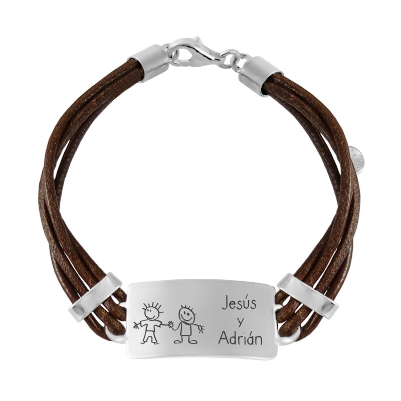 Pulsera papá nombres niños