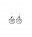 Pendientes de plata Hada