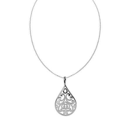 Colgante de plata con cadena de plata