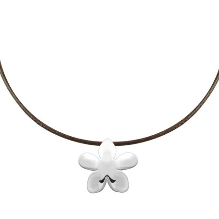 Collar jazmín de plata