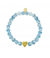 Pulsera Corazón Electro Piedra