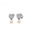Pendientes Corazón Electro perla