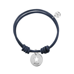 Pulseras de nudos corredizos con abalorios