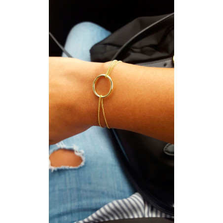 double chain bracelet