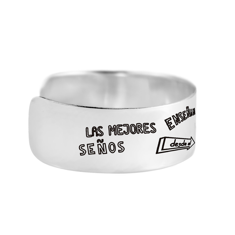 pulsera de plata personalizadas con grabado