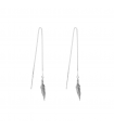 Earrings Halia feather