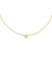 Gold jasmine necklace
