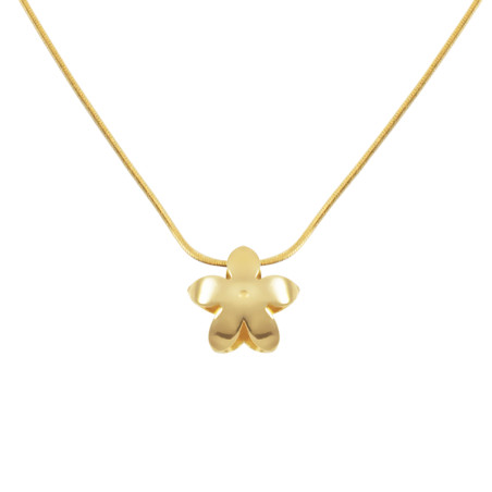 Colgante jazmín de oro