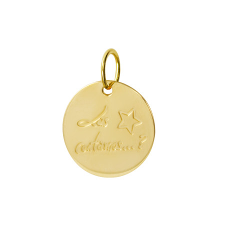 Gold custom pendant