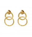 Essential double martelé earring 1