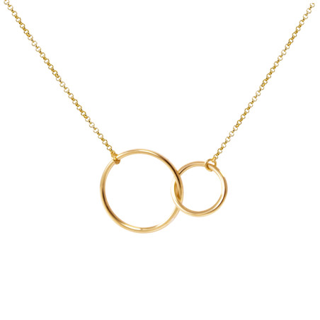 Necklace Diabolo Double – Silver necklaces