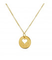 Gold Pendant Love