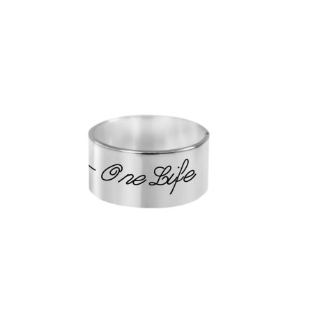 Anillo personalizado frases