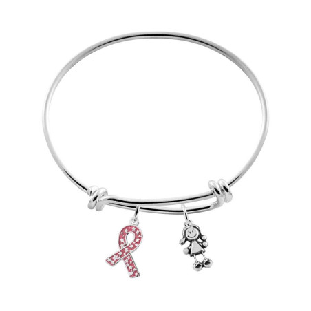 Pulsera Lazo contra el cáncer Asamma – ASAMMA – vista 2