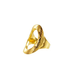 Anillo círculo cera grande