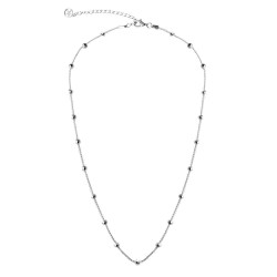 Cadena Espiga con Bolitas