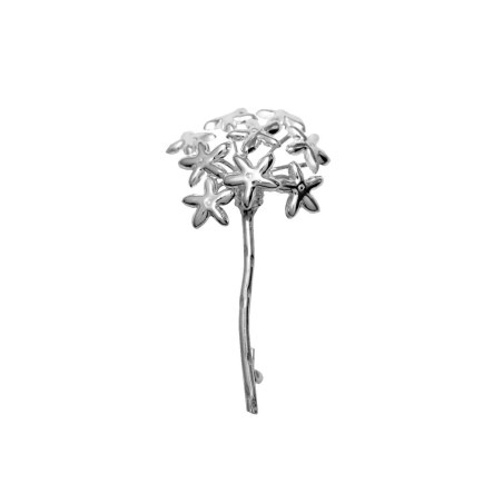 Broche biznaga de plata