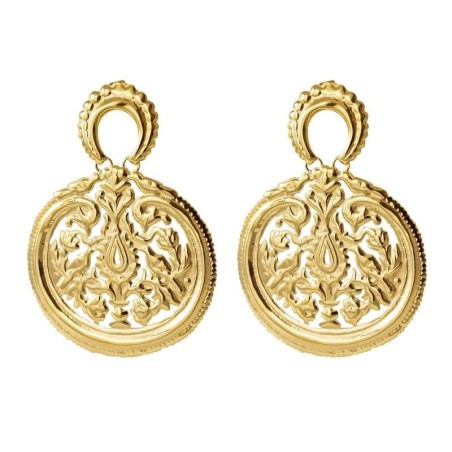 Pendientes Kala redondo – Pendientes de plata